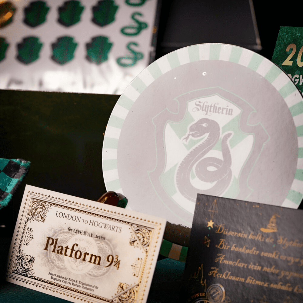 Slytherin giftbox 3 Sihir Dükkanı - Tüm Harry Potter Ürünleri