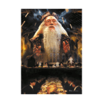 50x70 dumbledore felsefe tasi poster Sihir Dükkanı - Tüm Harry Potter Ürünleri