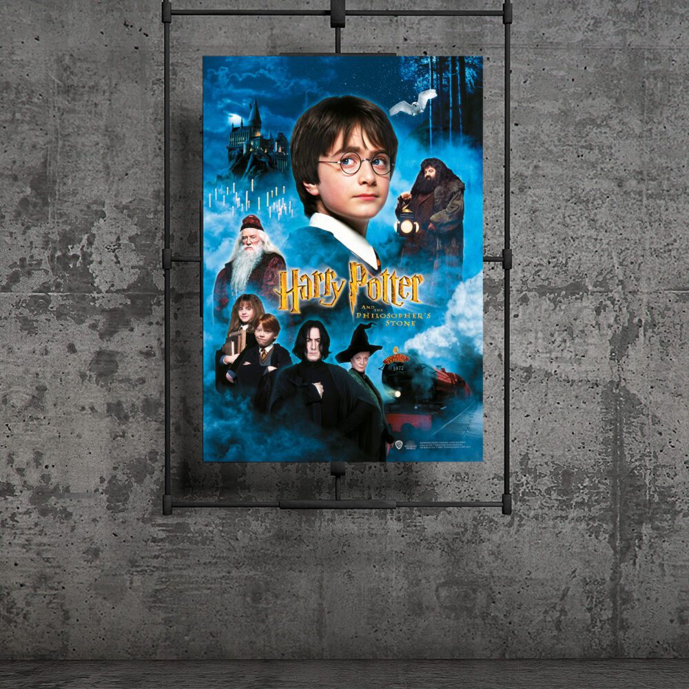 Harry Potter ve Felsefe Taşı Posteri 1 30×42 cm A3 Lisanslı Kuşe Kağıt HD Baskı