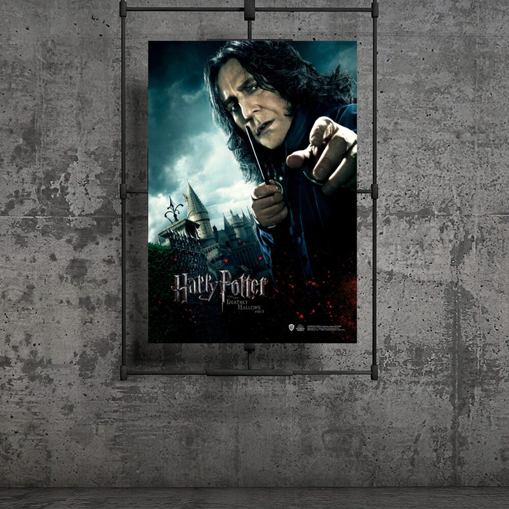 Severus Snape Posteri 50×70 cm Lisanslı Kuşe Kağıt HD Baskı