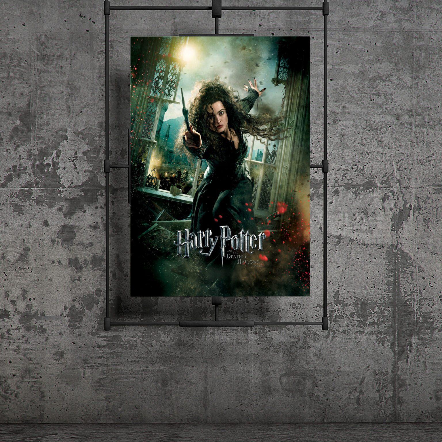 Bellatrix Lestrange Posteri 50×70 cm Lisanslı Kuşe Kağıt HD Baskı