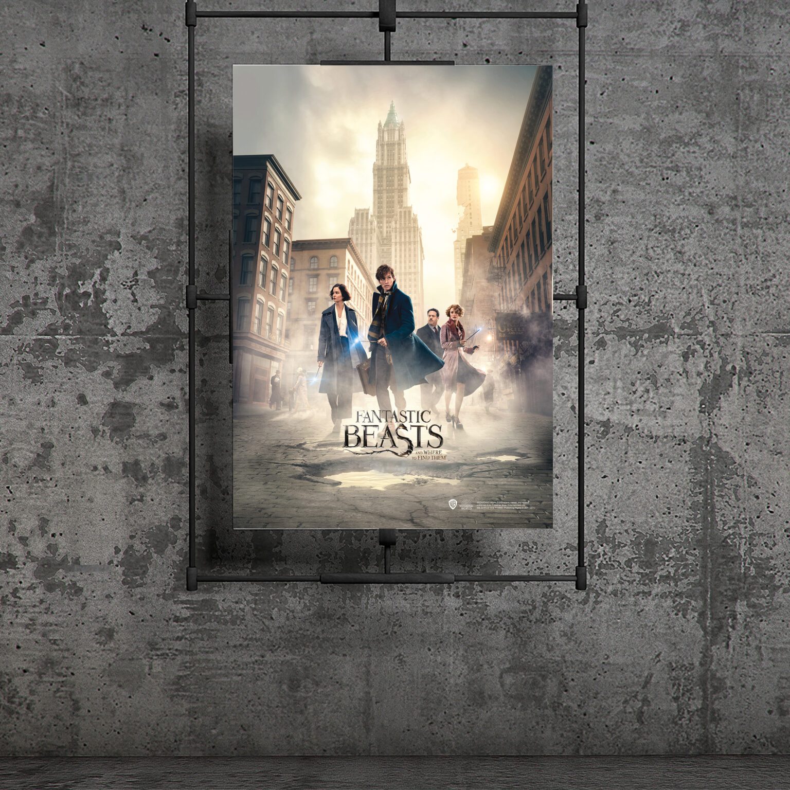 Fantastik Canavarlar Posteri 30×42 cm A3 Lisanslı Kuşe Kağıt HD Baskı