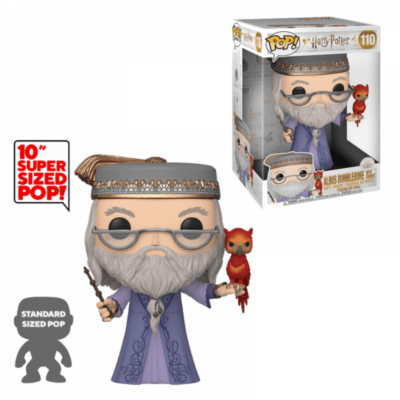 Albus Dumbledore Figür Lisanslı Funko - Fawkes - Büyük Model