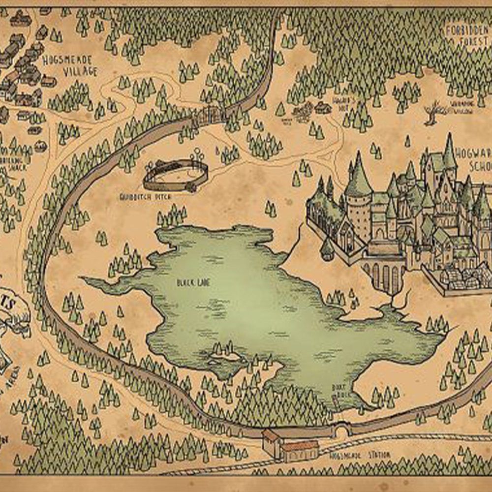maps1 Sihir Dükkanı - Tüm Harry Potter Ürünleri